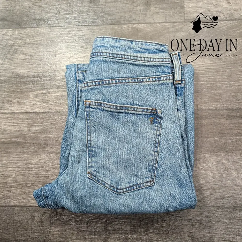 Pilcro Baggy Crop Jeans Size 2 (26)